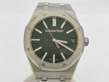 AUDEMARS PIGUET Royal Oak Khaki Green 15510ST.OO.1320ST.09 LK3173P-DN0522 Automatic Men's Watch