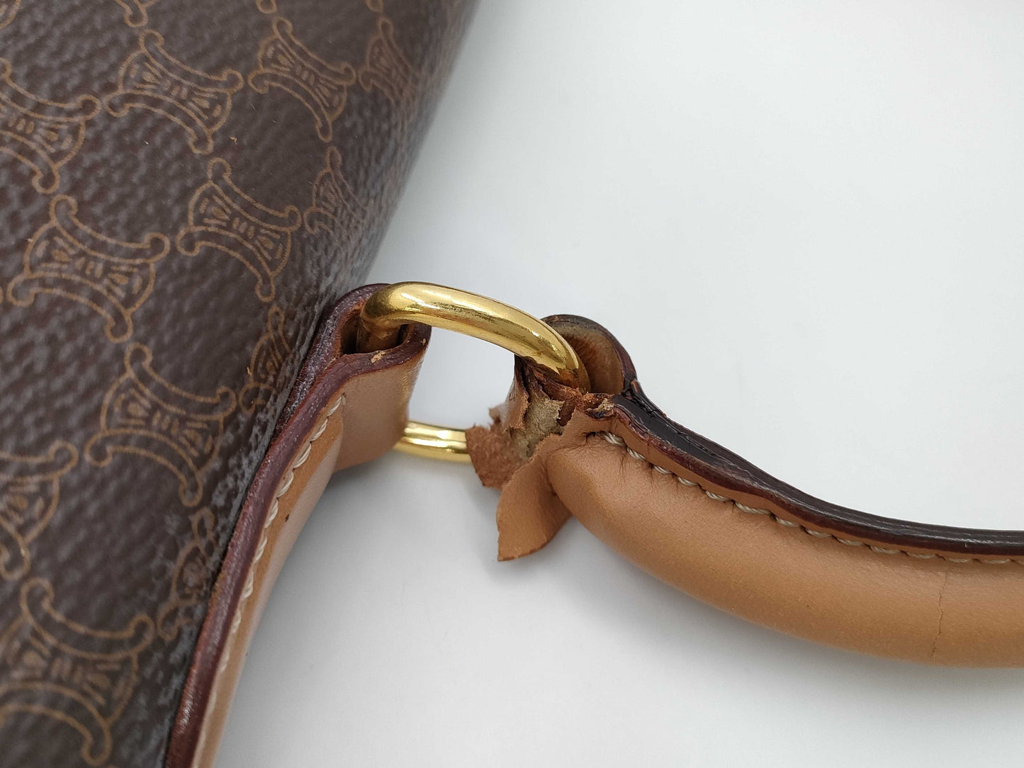 CELINE Macadam Handbag