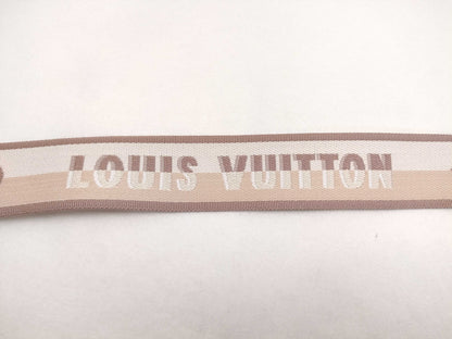 LOUIS VUITTON Signature Strap, Beige/Brown Canvas with Gold Hardware, 95*4.5*.05cm Strap