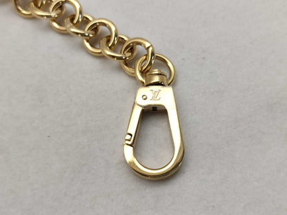 LOUIS VUITTON Gold Chain Strap with Gold Hardware, 55*1*1cm