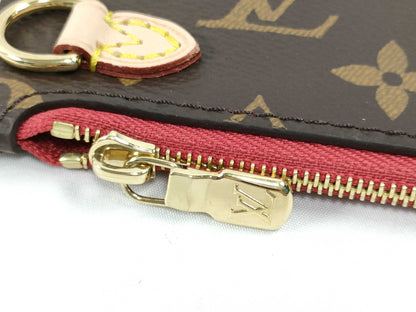 LOUIS VUITTON Monogram Louis Vuitton Neverfull Pouch / Brown Monogram Canvas / Gold Hardware Other Accessories