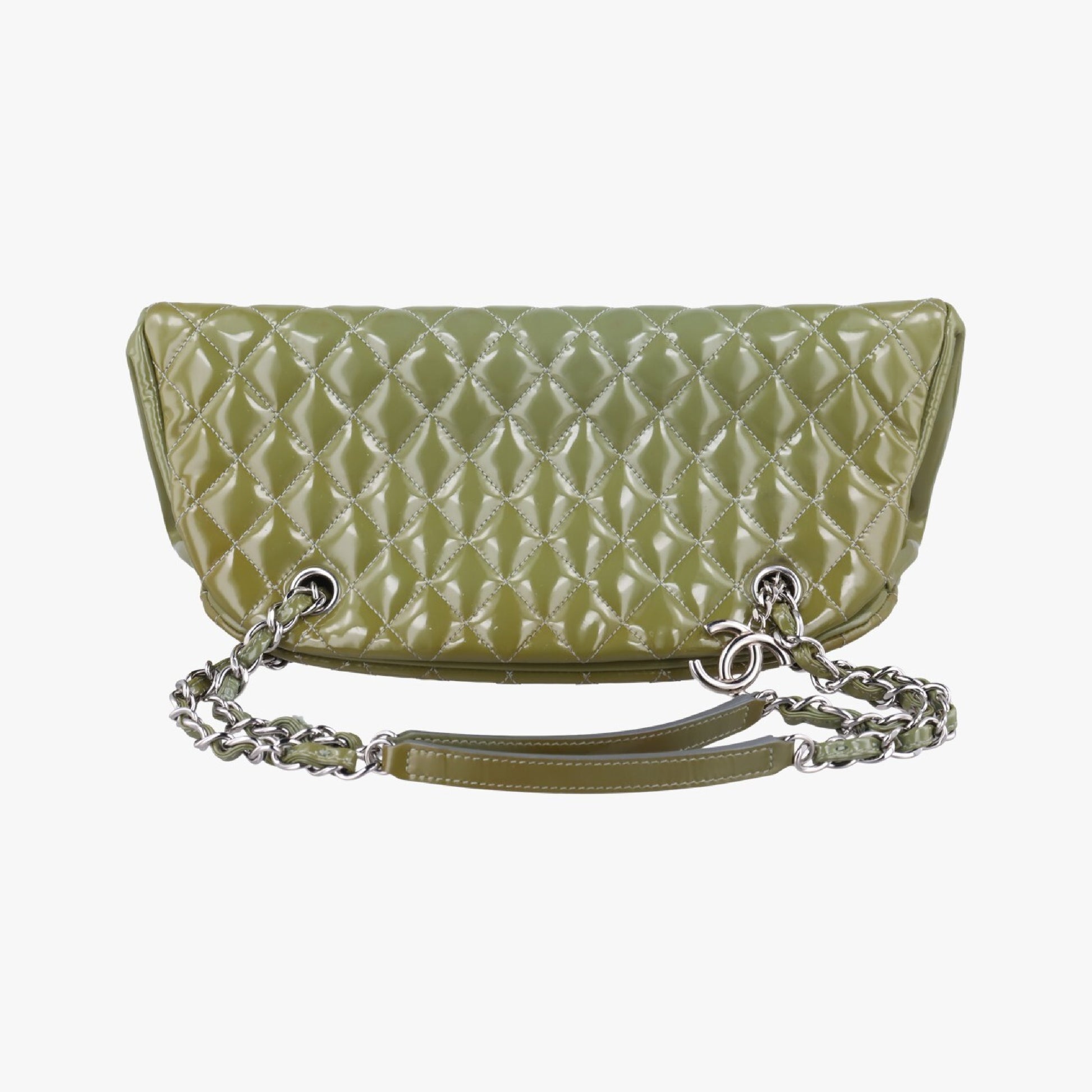 CHANEL Mademoiselle Bowling Green Patent A5055714733004 Shoulder Bag