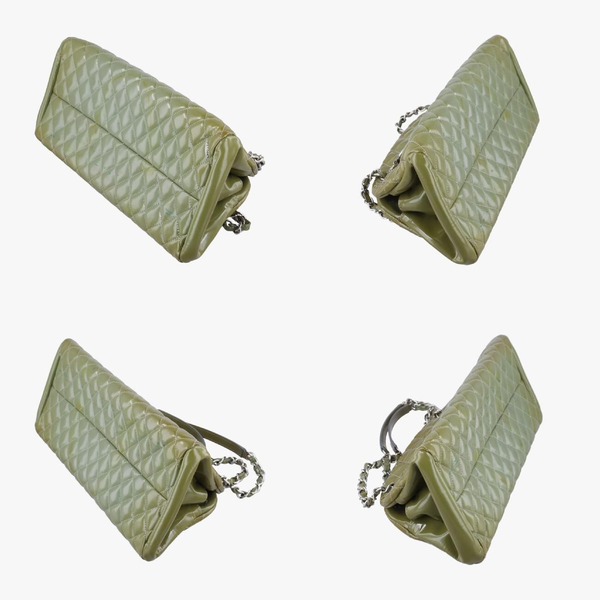 CHANEL Mademoiselle Bowling Green Patent A5055714733004 Shoulder Bag