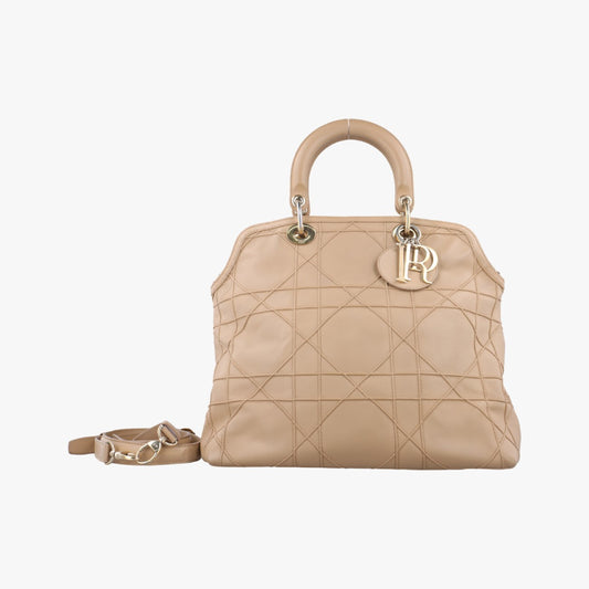 Dior Granville Beige Lambskin 08-MA-0152 Shoulder Bag