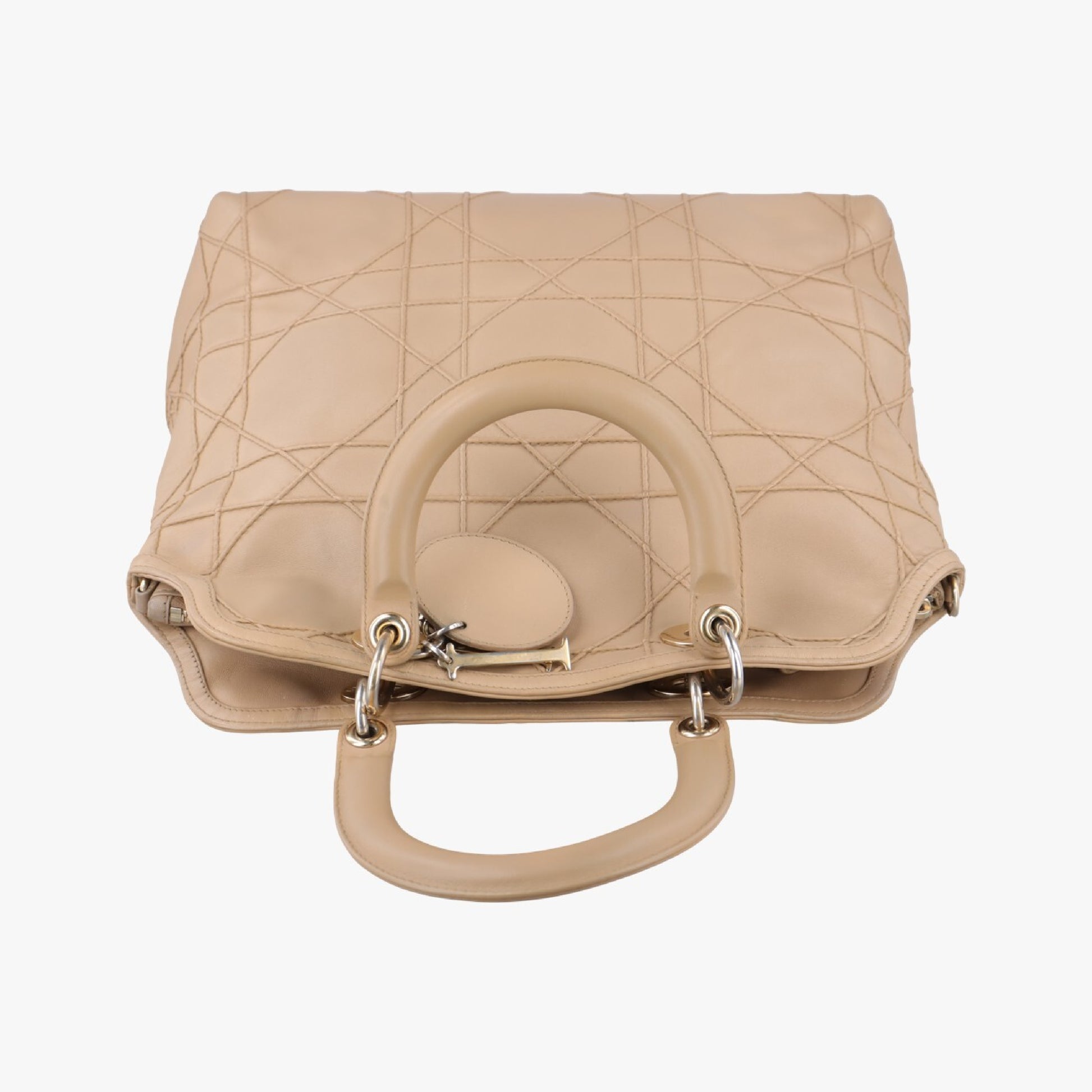 Dior Granville Beige Lambskin 08-MA-0152 Shoulder Bag