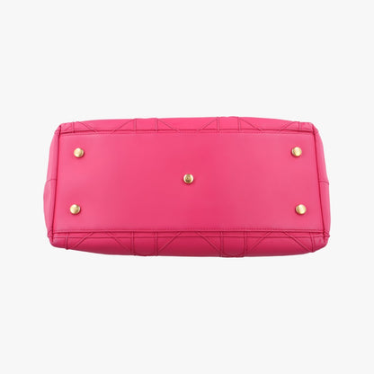 Dior Granville Rose Red Lambskin 12-MA-0153 Handbag