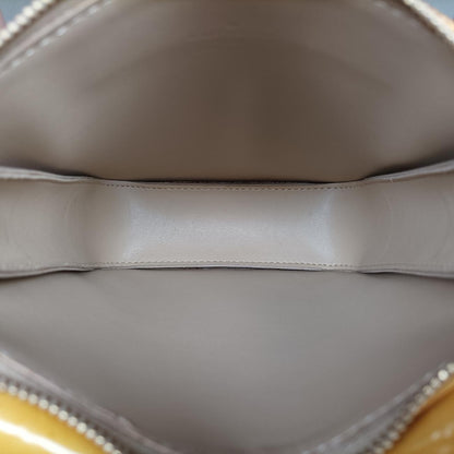 LOUIS VUITTON Motto Yellow Vernis M91059TH0014 Shoulder Bag
