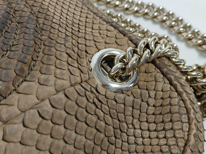 GUCCI Soho Gucci Soho Shoulder Bag Python Shoulder Bag