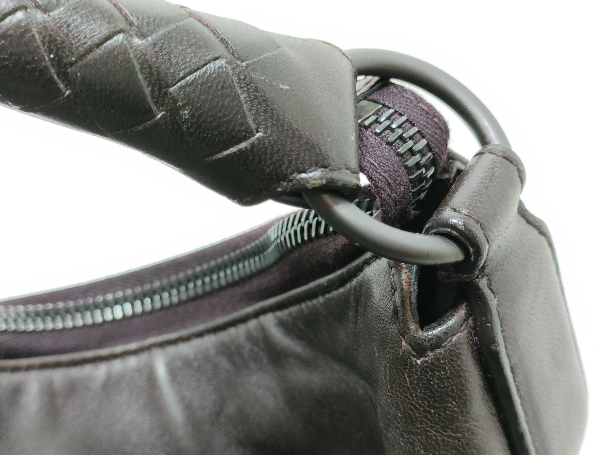 BOTTEGA VENETA Intrecciato Lizard Shoulder Bag