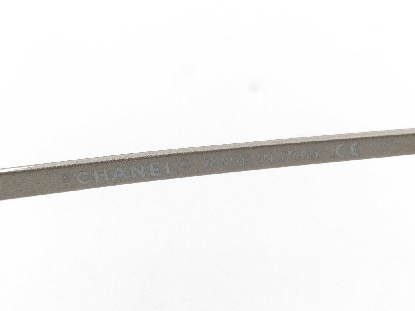  CHANEL Chanel Coco Mark Rimless Vintage Sunglasses