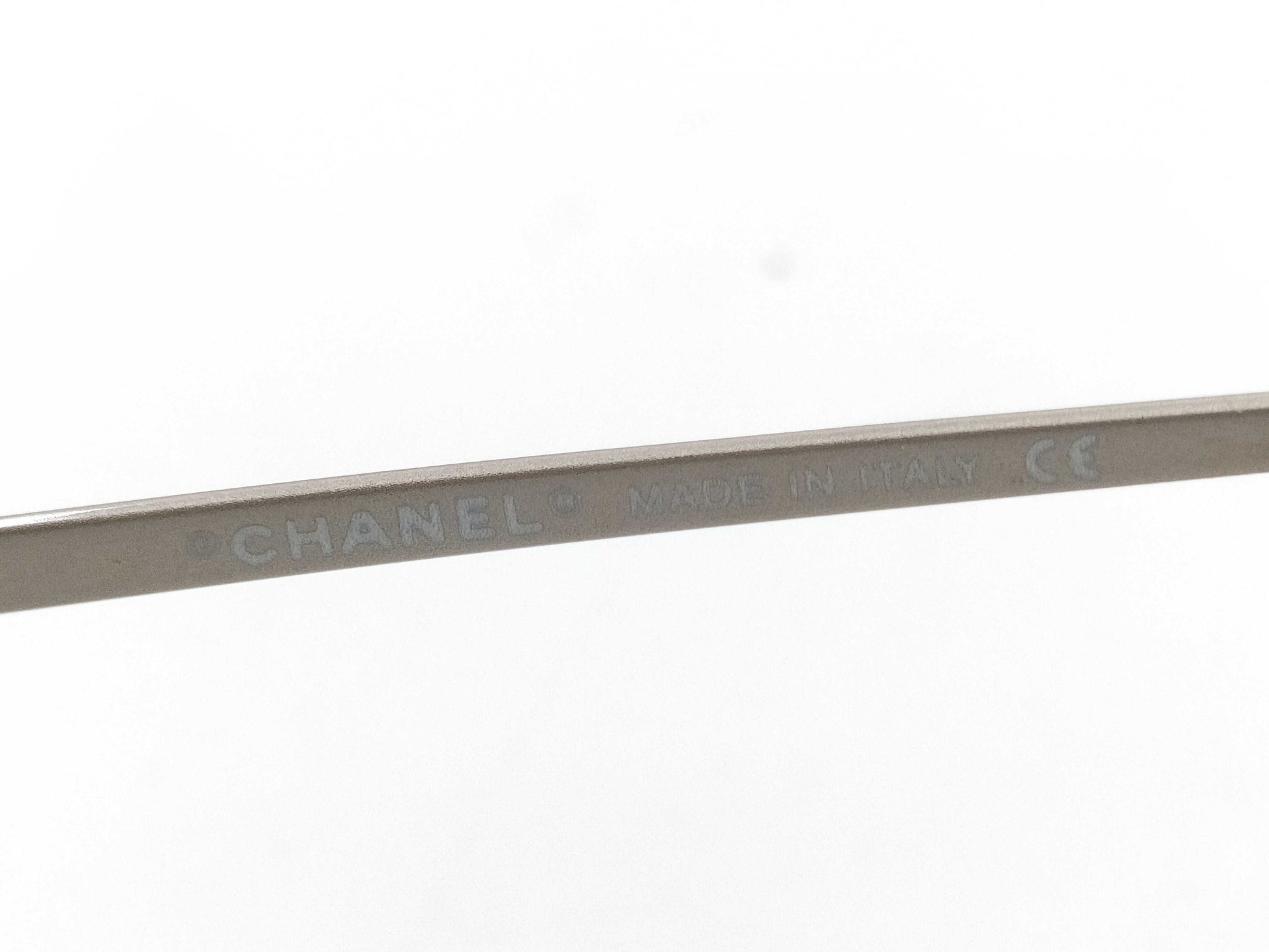  CHANEL Chanel Coco Mark Rimless Vintage Sunglasses