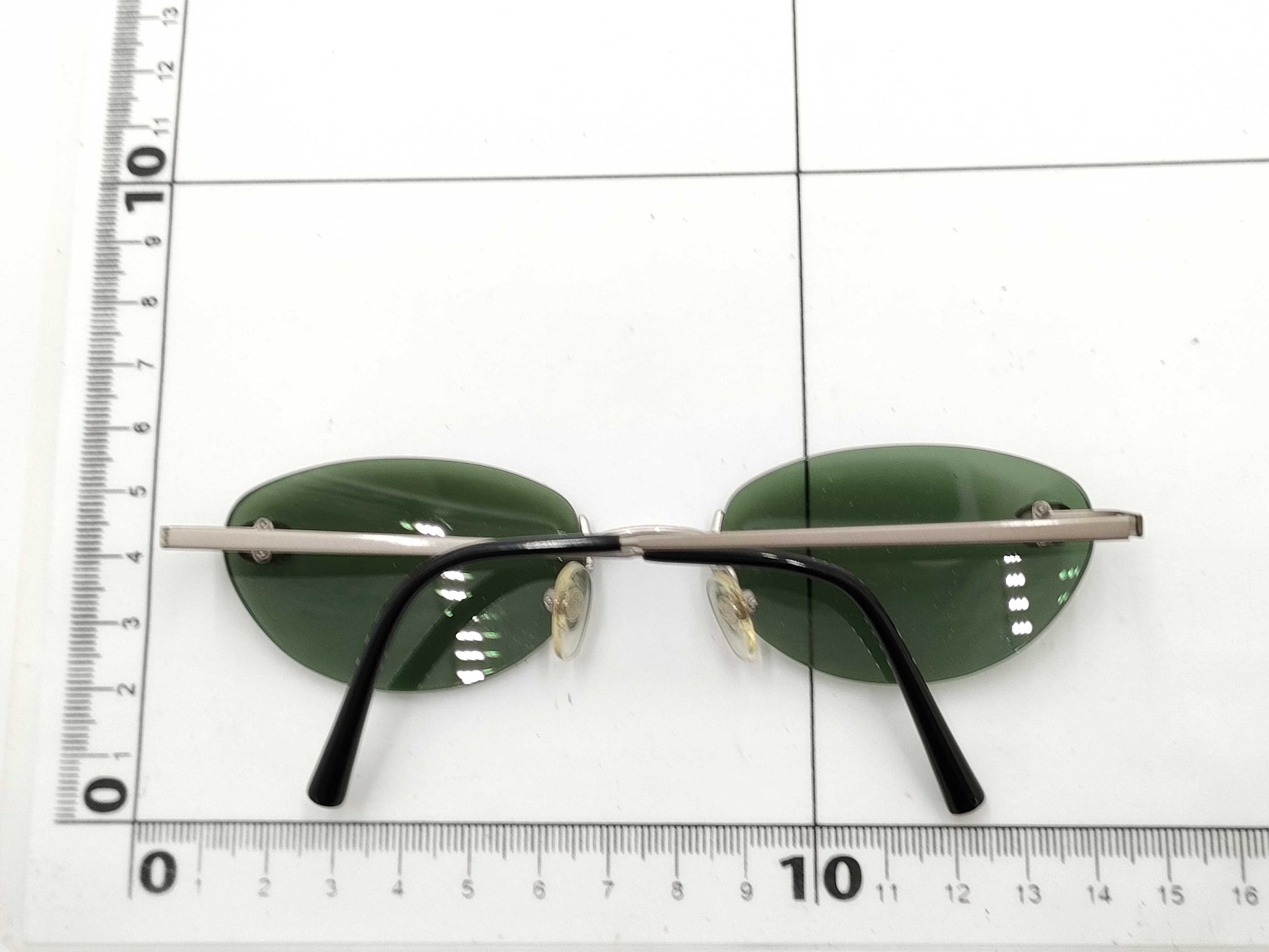  CHANEL Chanel Coco Mark Rimless Vintage Sunglasses