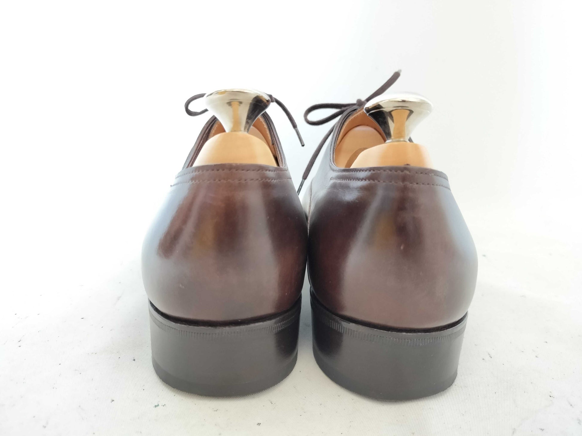 John Lobb Becketts Dark Brown 7E8000 Business Shoes