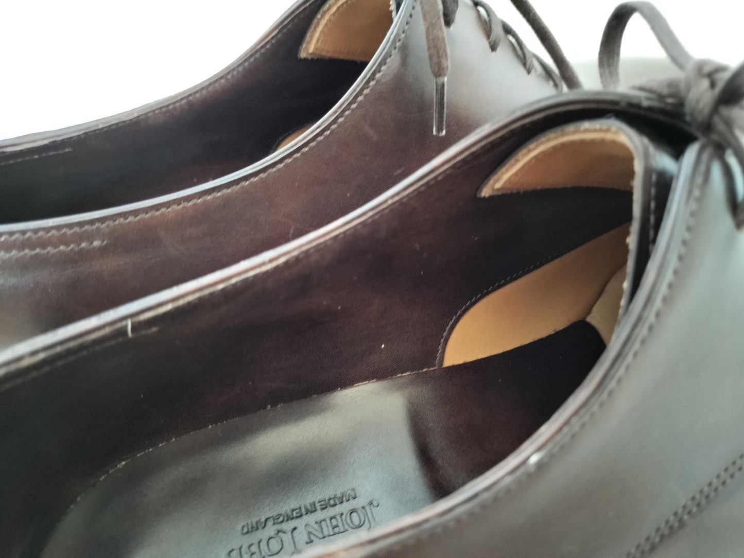 John Lobb Becketts Dark Brown 7E8000 Business Shoes