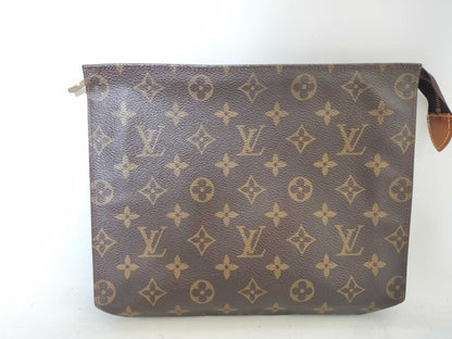 LOUIS VUITTON AN0932 Monogram LOUIS VUITTON Monogram Pochette Toilette M47542 AN0932 Pouch