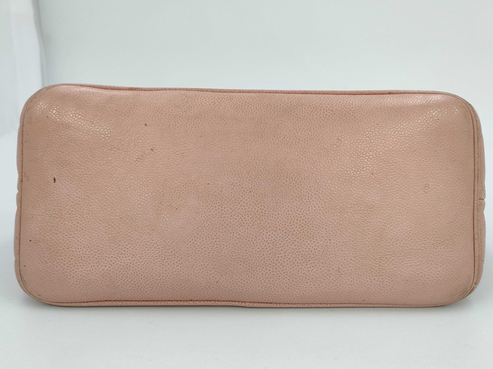 CHANEL Caviar Skin Pink Reissue Tote Bag with Sticker