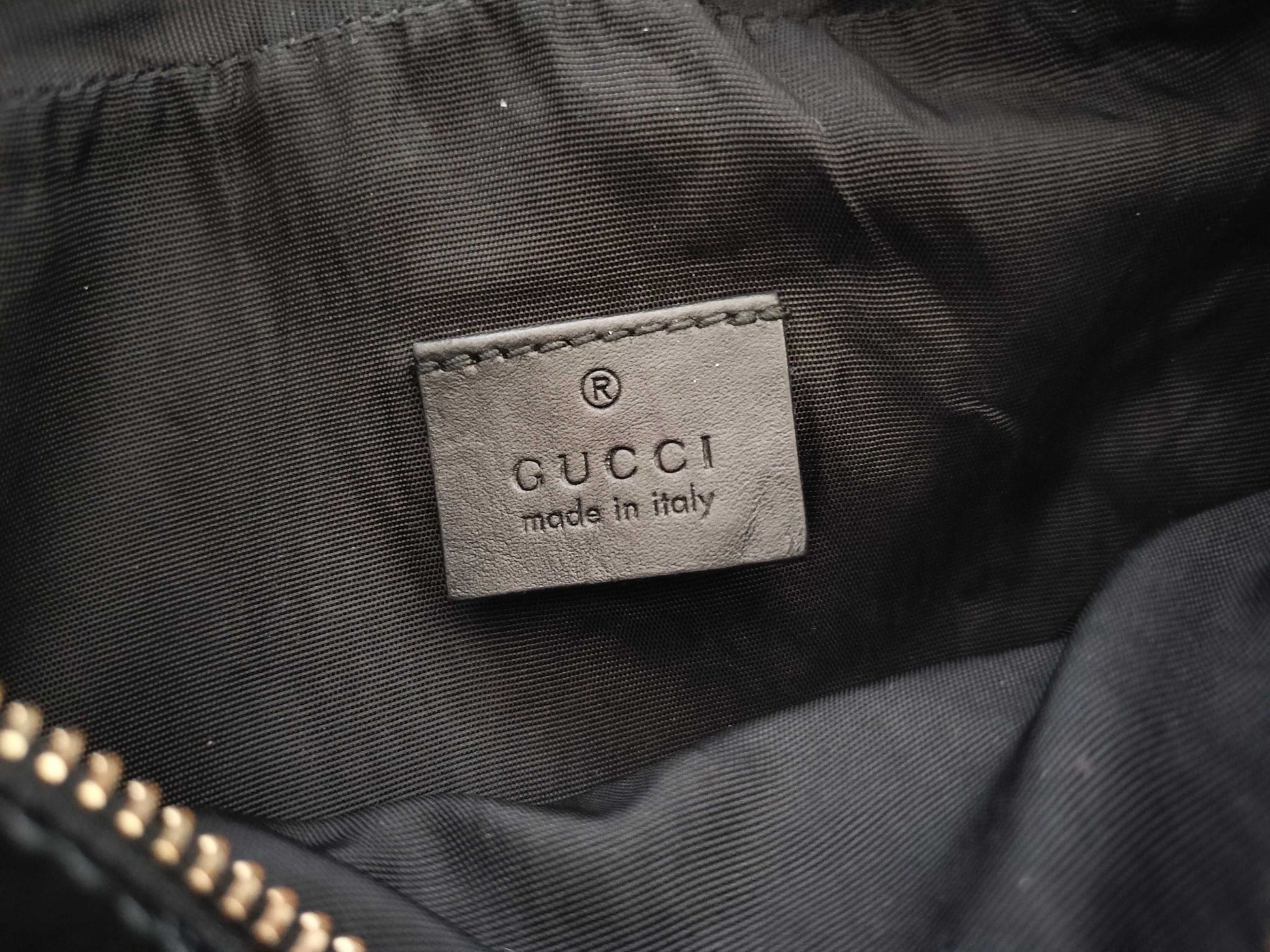 GUCCI Webbing GUCCI GG Supreme Ophidia Suede Brown Shoulder Bag