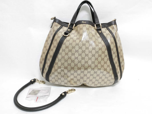 GUCCI GG Crystal GUCCI Bag Tote Bag