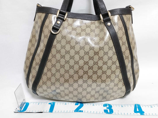 GUCCI GG Crystal GUCCI Bag Tote Bag