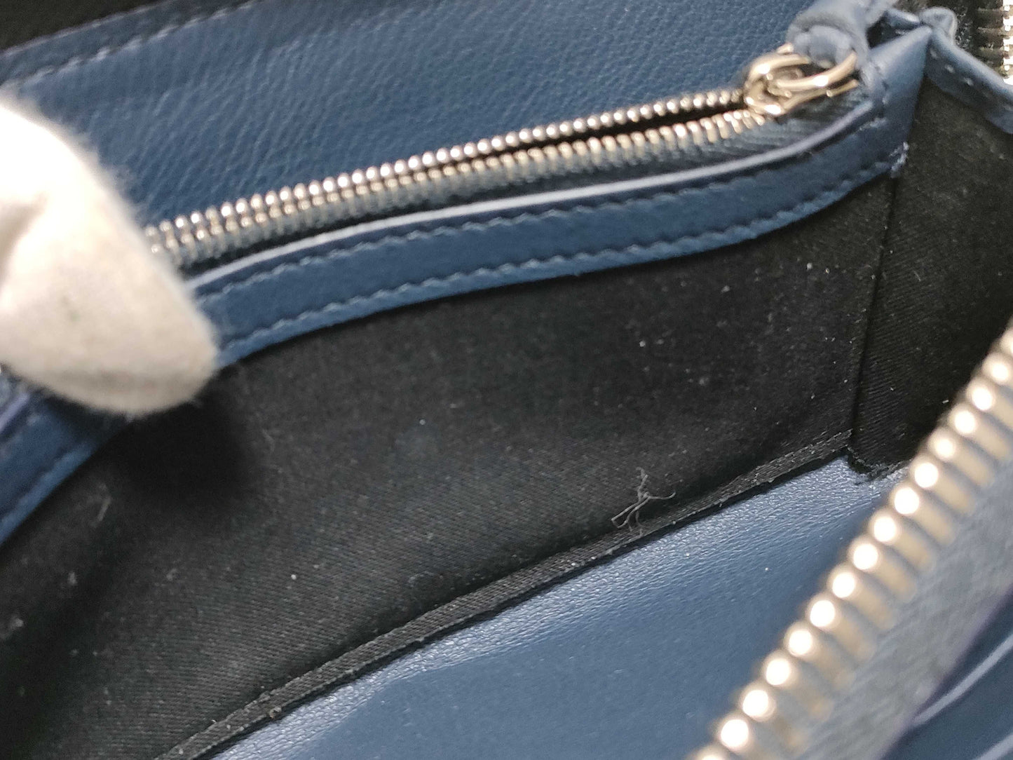 BALENCIAGA Paper Money Leather Bifold Long Wallet 371661