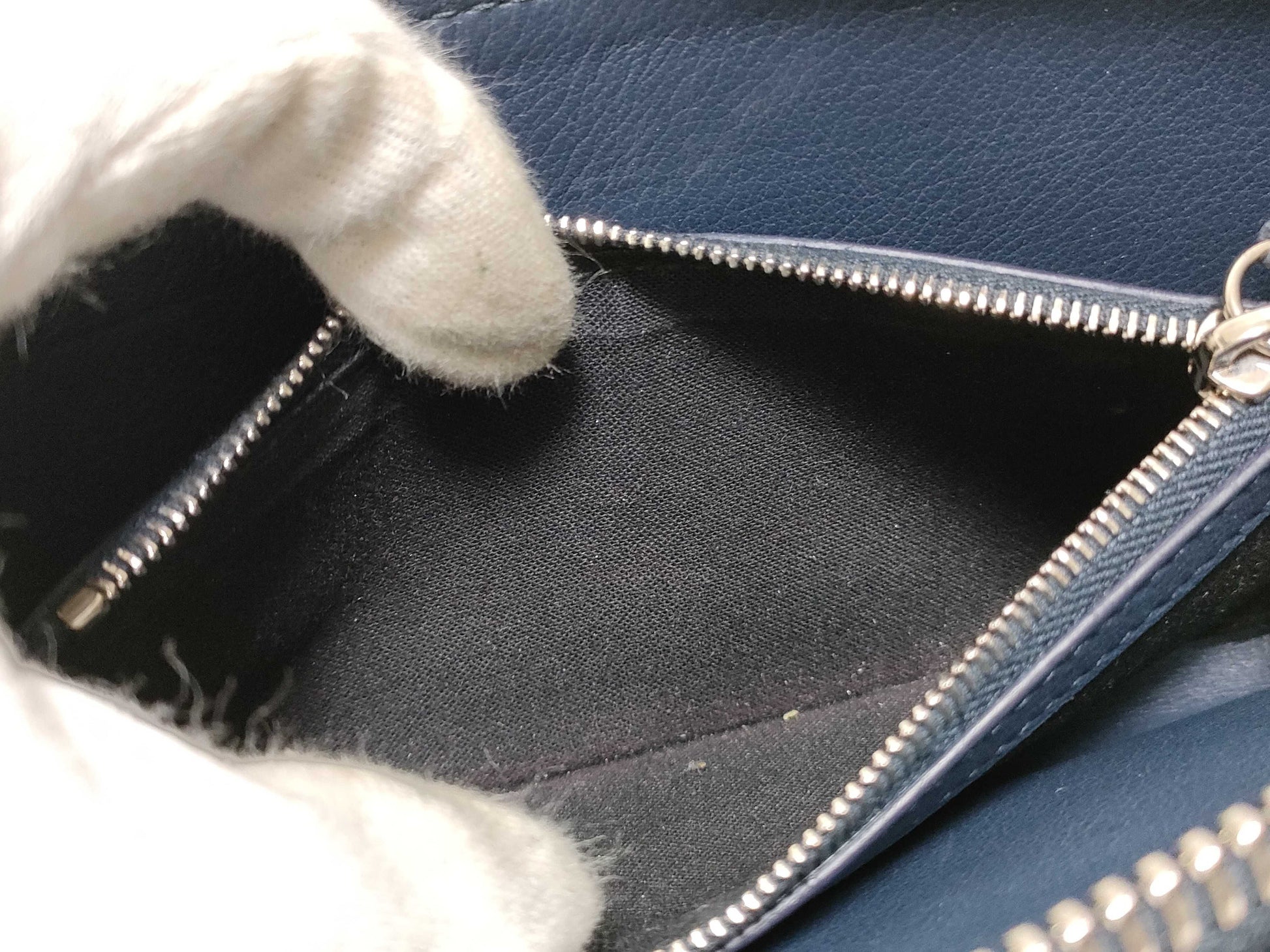 BALENCIAGA Paper Money Leather Bifold Long Wallet 371661