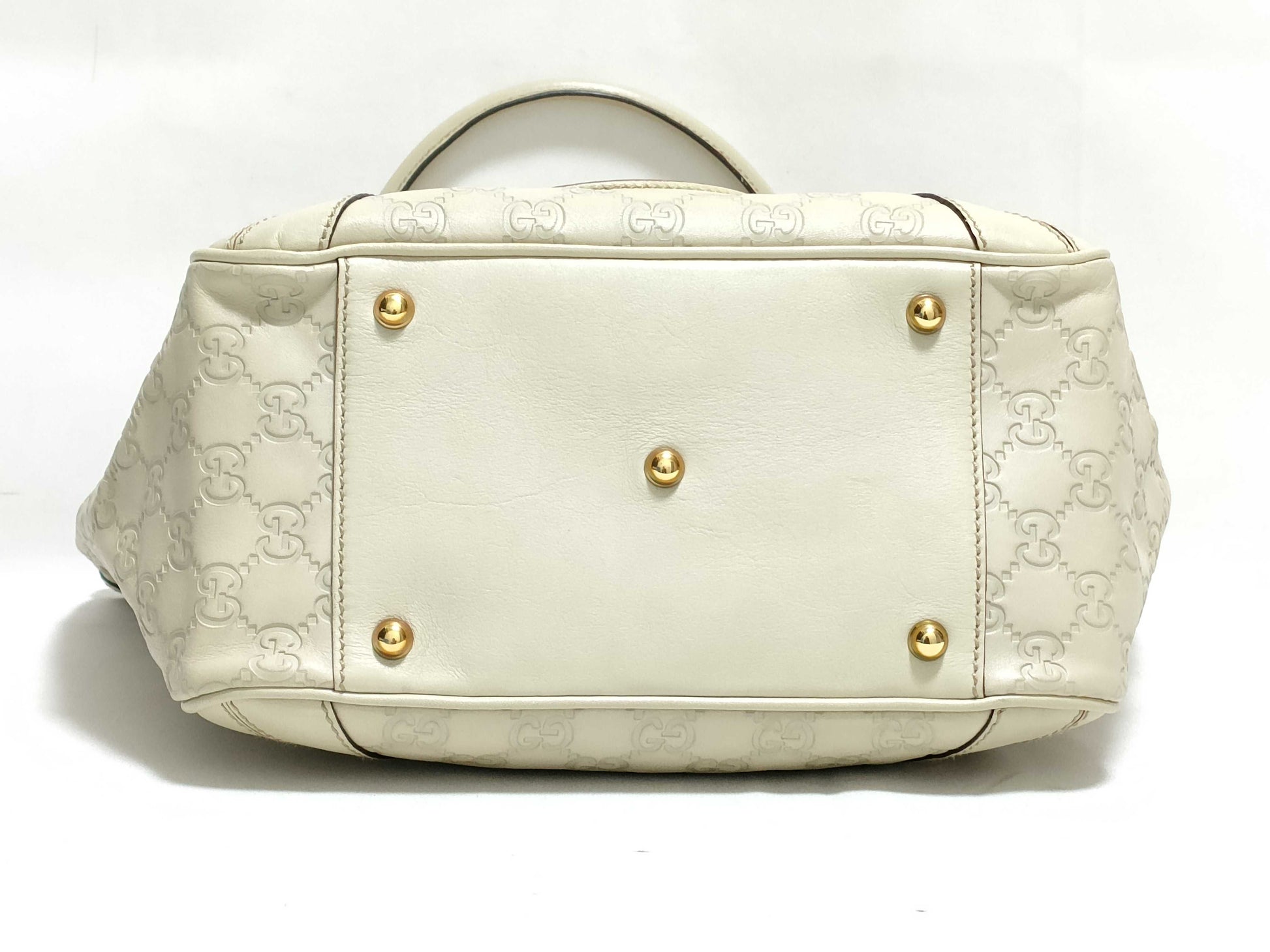 GUCCI Shima Ivory Tote Bag 161128