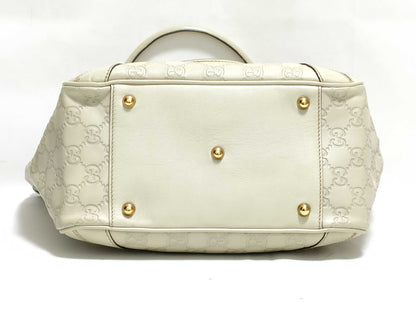 GUCCI Shima Ivory Tote Bag 161128
