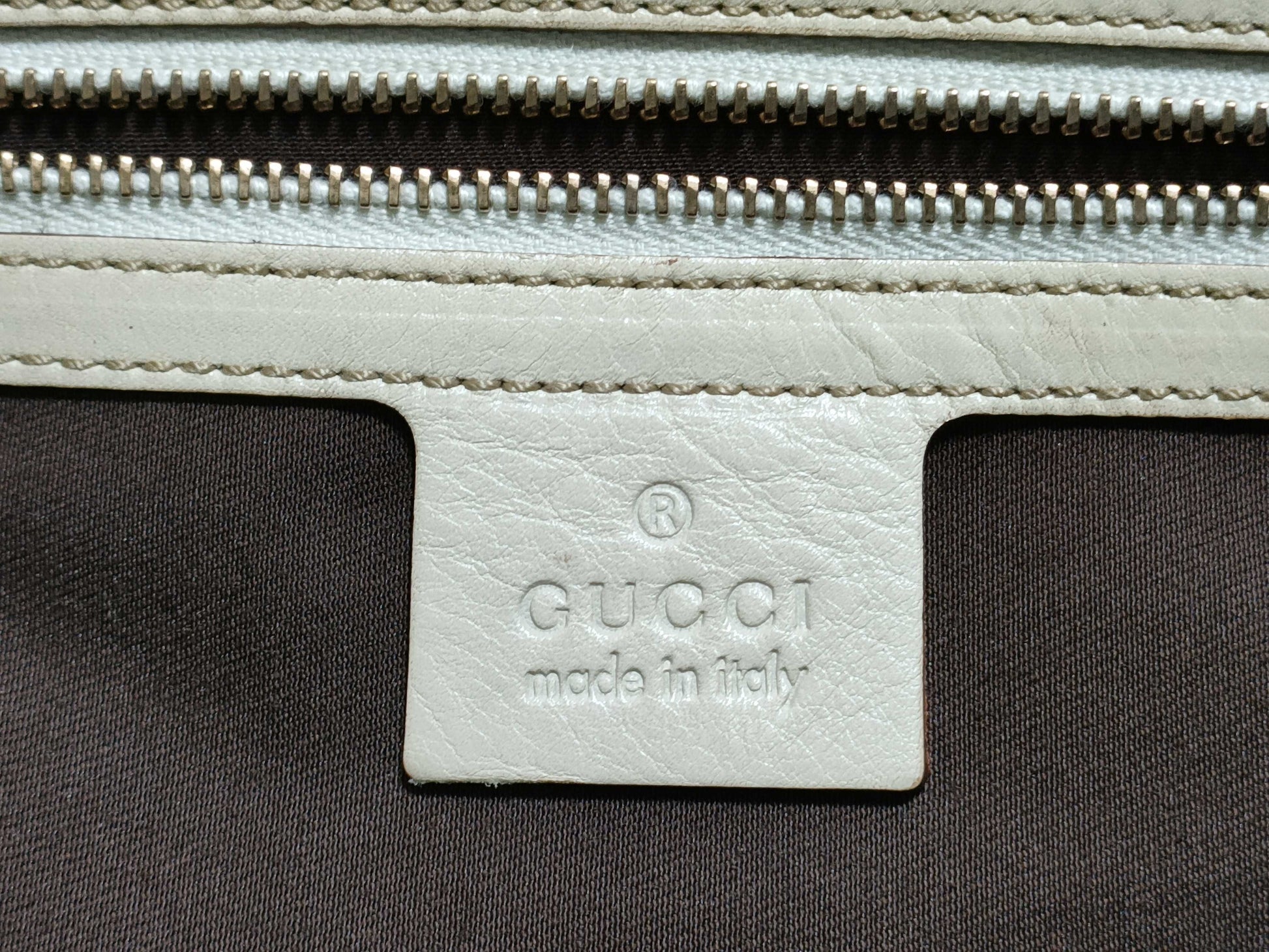 GUCCI Shima Ivory Tote Bag 161128