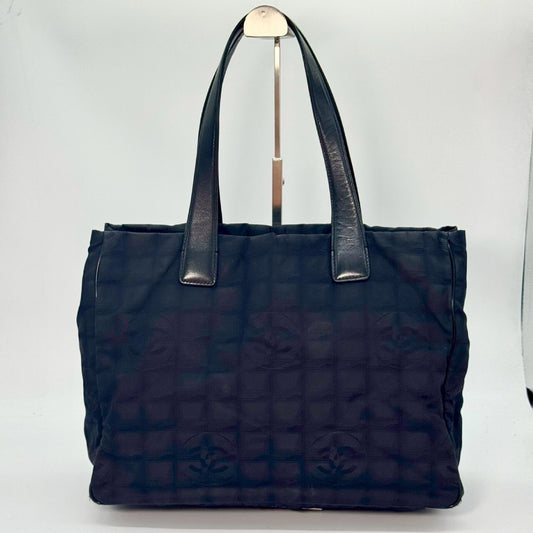 CHANEL New Travel Line Tote Bag Black 8793373 Tote Bag