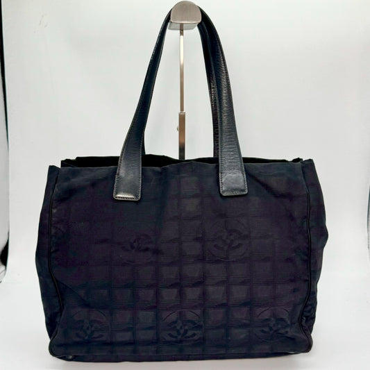 CHANEL New Travel Line Black Tote Bag 7394058