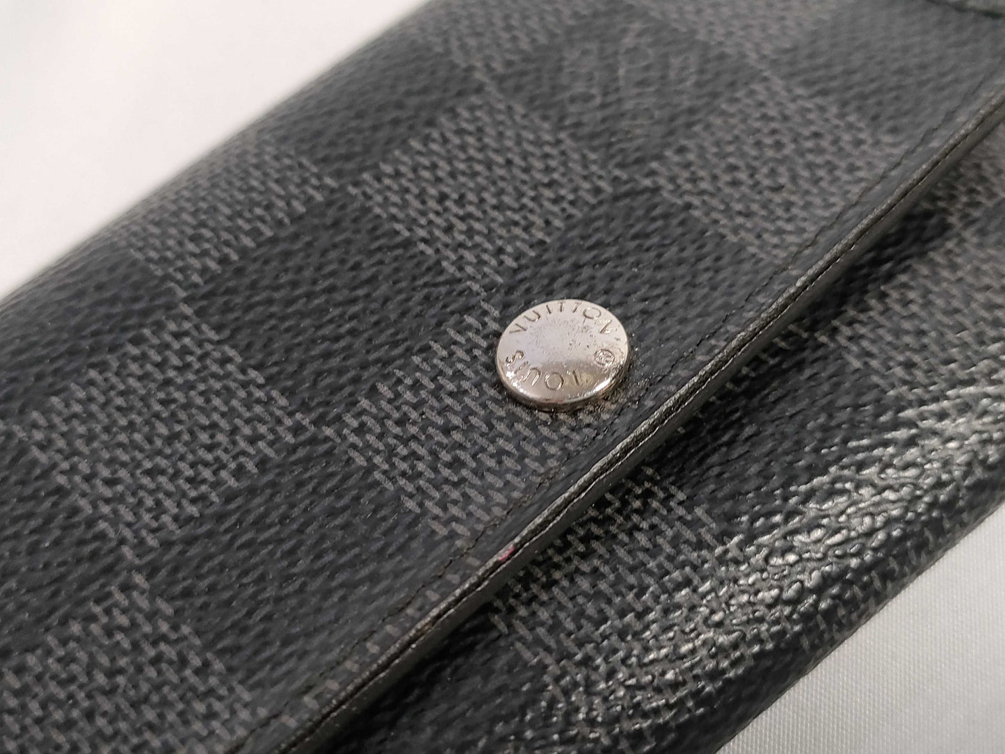 LOUIS VUITTON RFID verification failed CT0183 Damier Graphite LOUIS VUITTON Louis Vuitton Damier Key Case Key Case/Key Holder