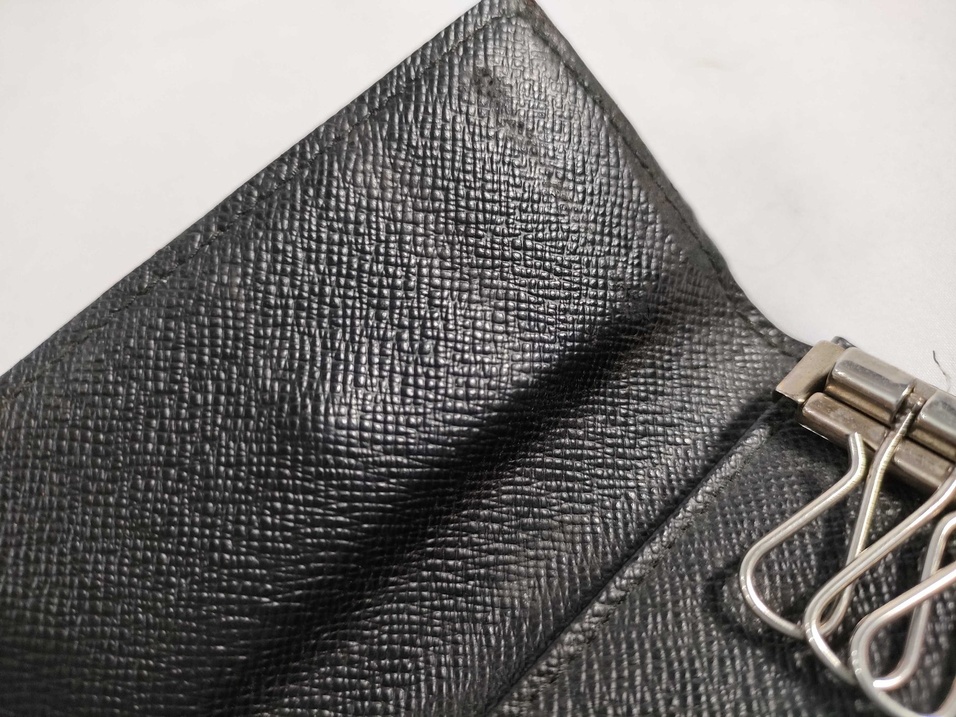 LOUIS VUITTON RFID verification failed CT0183 Damier Graphite LOUIS VUITTON Louis Vuitton Damier Key Case Key Case/Key Holder