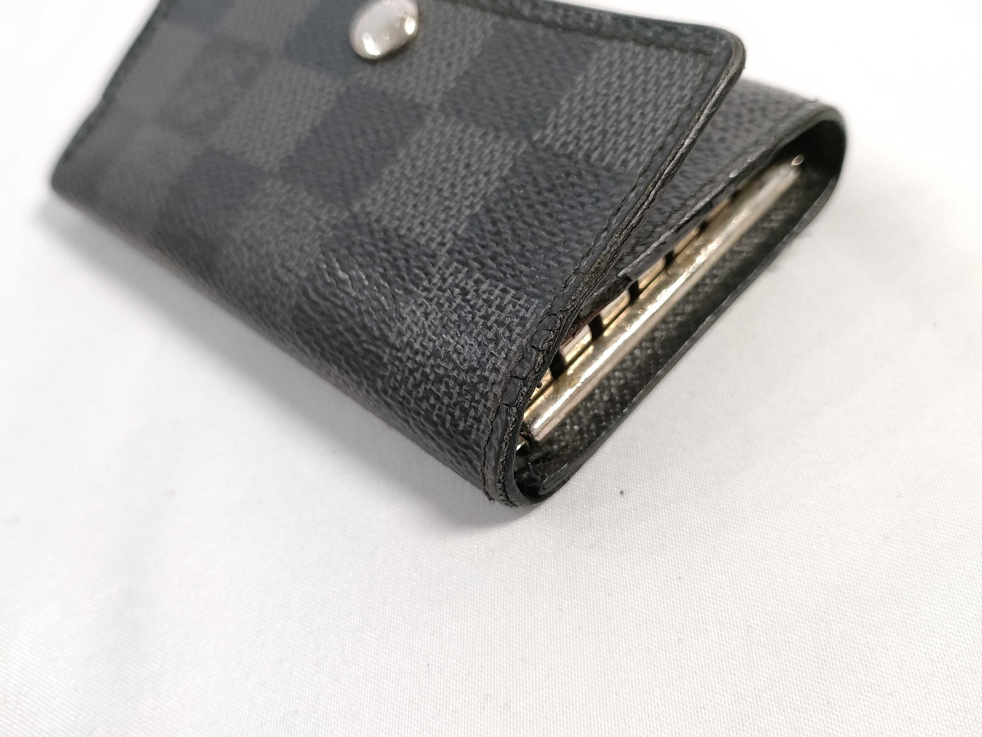 LOUIS VUITTON RFID verification failed CT0183 Damier Graphite LOUIS VUITTON Louis Vuitton Damier Key Case Key Case/Key Holder