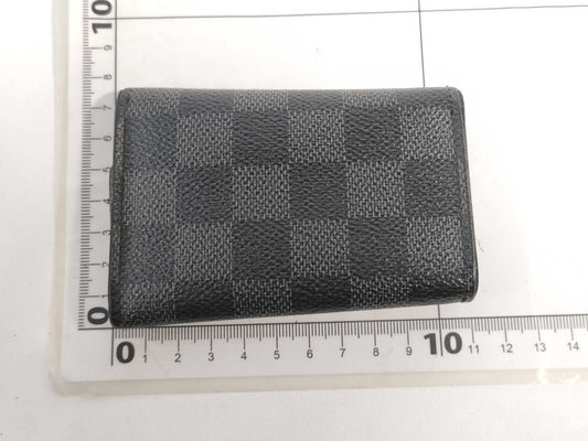 LOUIS VUITTON RFID verification failed CT0183 Damier Graphite LOUIS VUITTON Louis Vuitton Damier Key Case Key Case/Key Holder