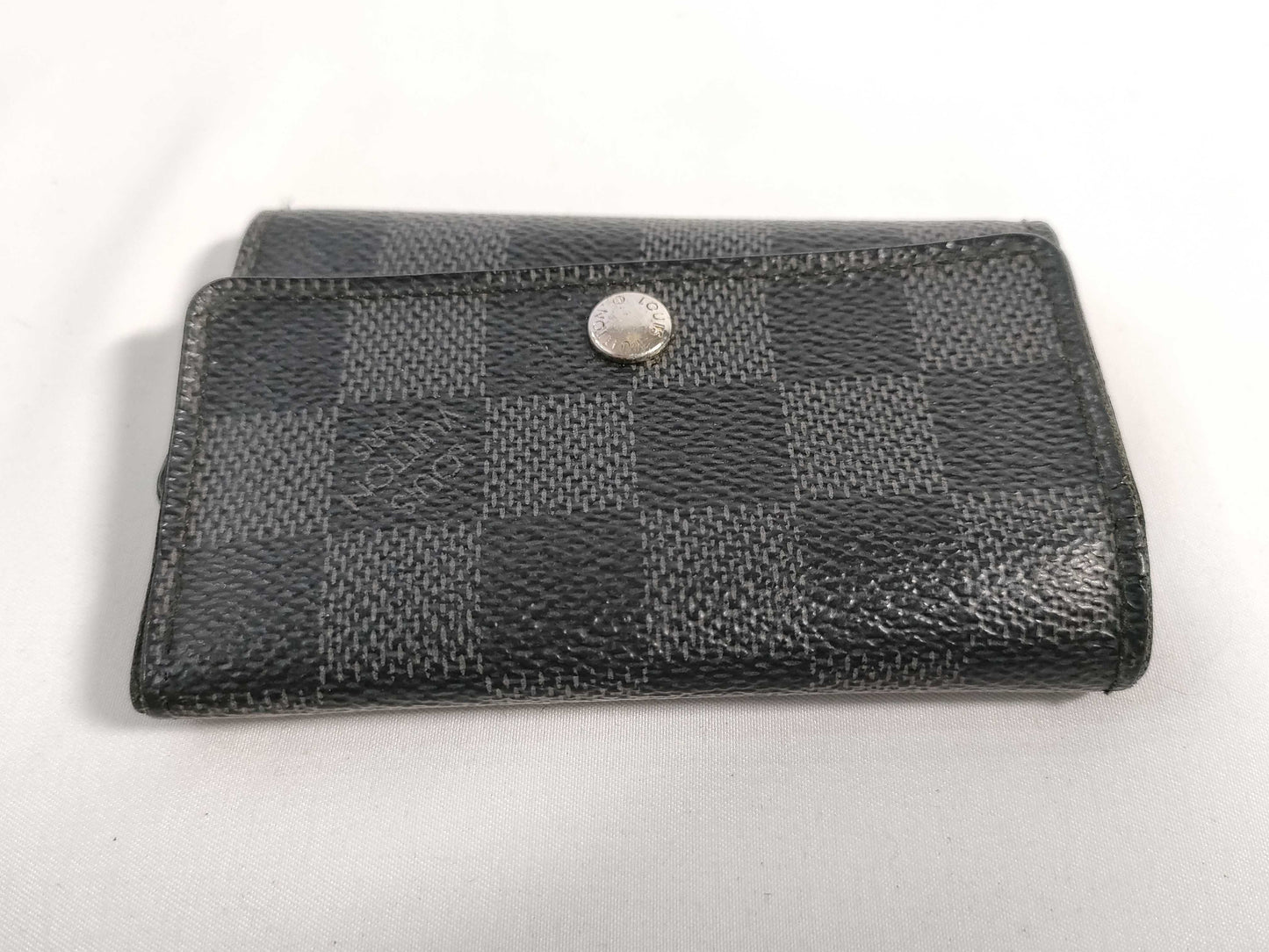 LOUIS VUITTON RFID verification failed CT0183 Damier Graphite LOUIS VUITTON Louis Vuitton Damier Key Case Key Case/Key Holder