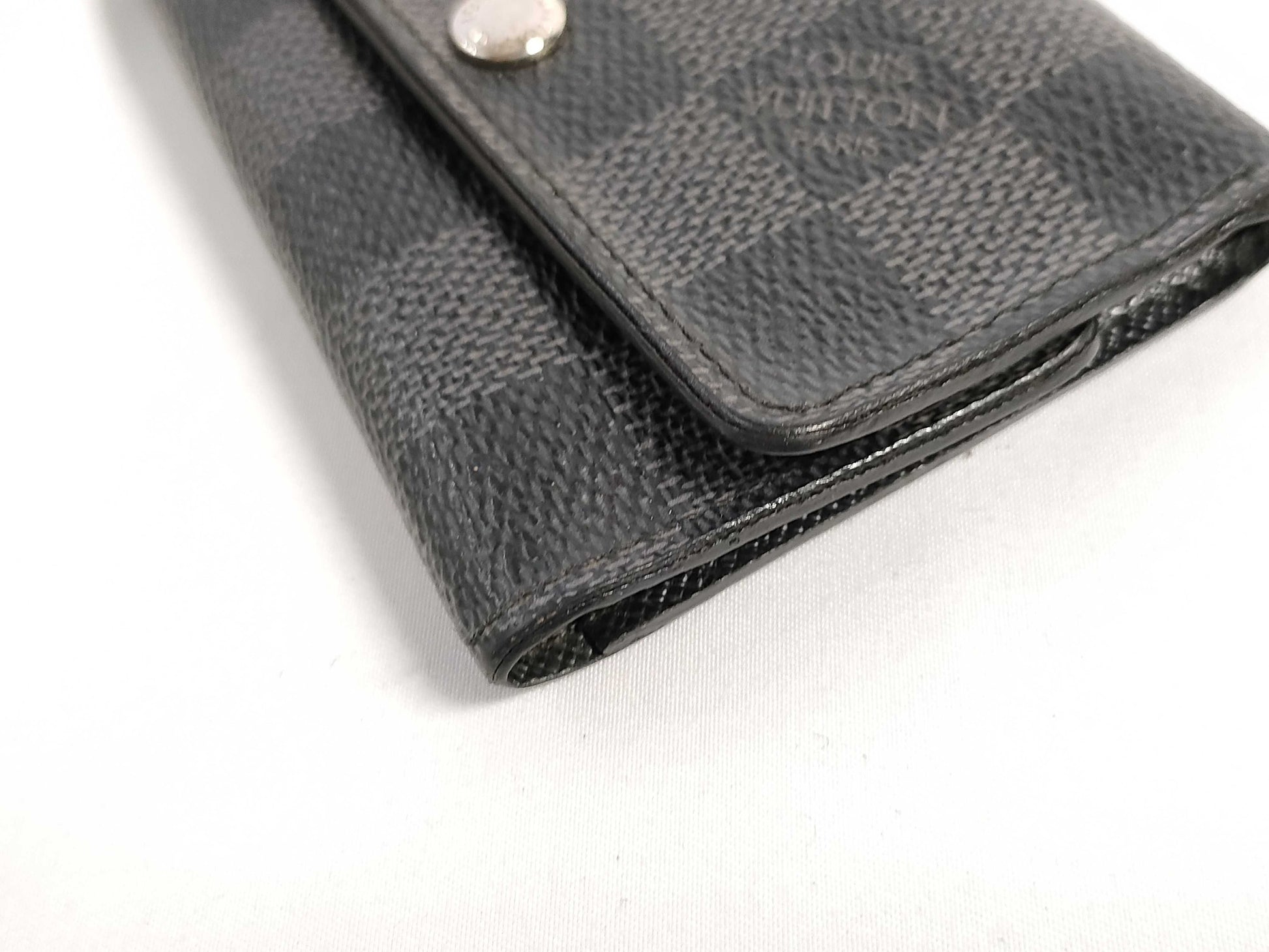 LOUIS VUITTON RFID verification failed CT0183 Damier Graphite LOUIS VUITTON Louis Vuitton Damier Key Case Key Case/Key Holder