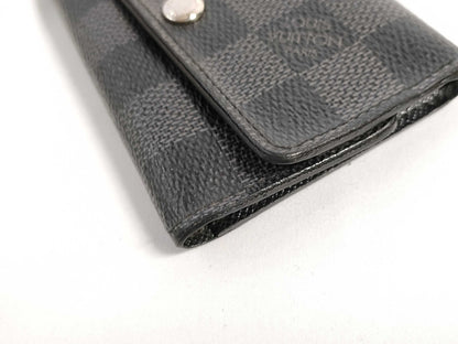 LOUIS VUITTON RFID verification failed CT0183 Damier Graphite LOUIS VUITTON Louis Vuitton Damier Key Case Key Case/Key Holder