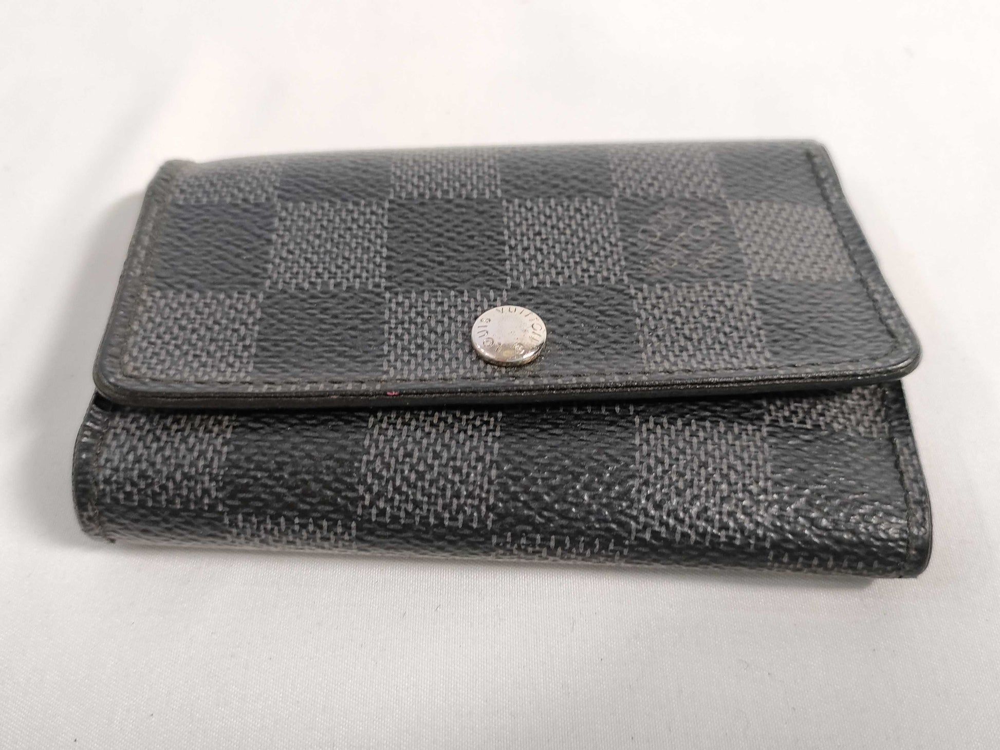 LOUIS VUITTON RFID verification failed CT0183 Damier Graphite LOUIS VUITTON Louis Vuitton Damier Key Case Key Case/Key Holder