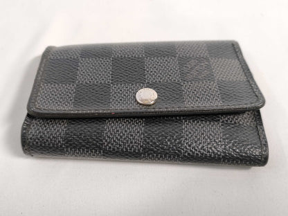 LOUIS VUITTON RFID verification failed CT0183 Damier Graphite LOUIS VUITTON Louis Vuitton Damier Key Case Key Case/Key Holder