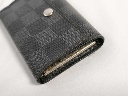 LOUIS VUITTON RFID verification failed CT0183 Damier Graphite LOUIS VUITTON Louis Vuitton Damier Key Case Key Case/Key Holder