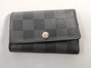 LOUIS VUITTON RFID verification failed CT0183 Damier Graphite LOUIS VUITTON Louis Vuitton Damier Key Case Key Case/Key Holder