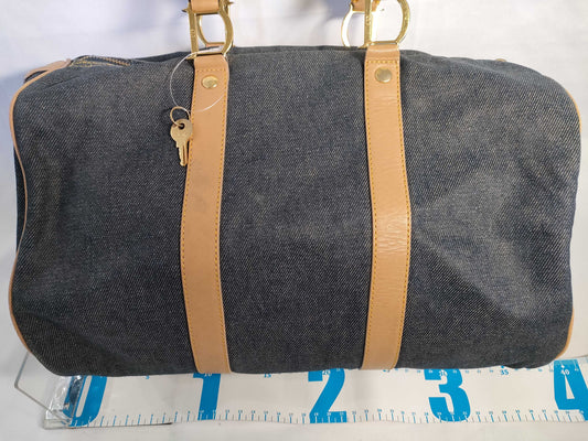 Dior Christian Dior Dior Denim Mini Boston Bag Handbag