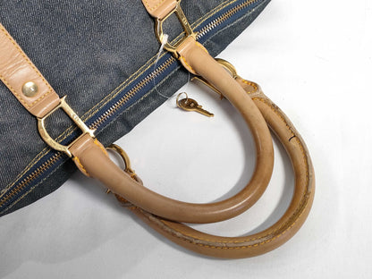 Dior Christian Dior Dior Denim Mini Boston Bag Handbag
