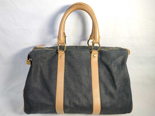 Dior Christian Dior Dior Denim Mini Boston Bag Handbag