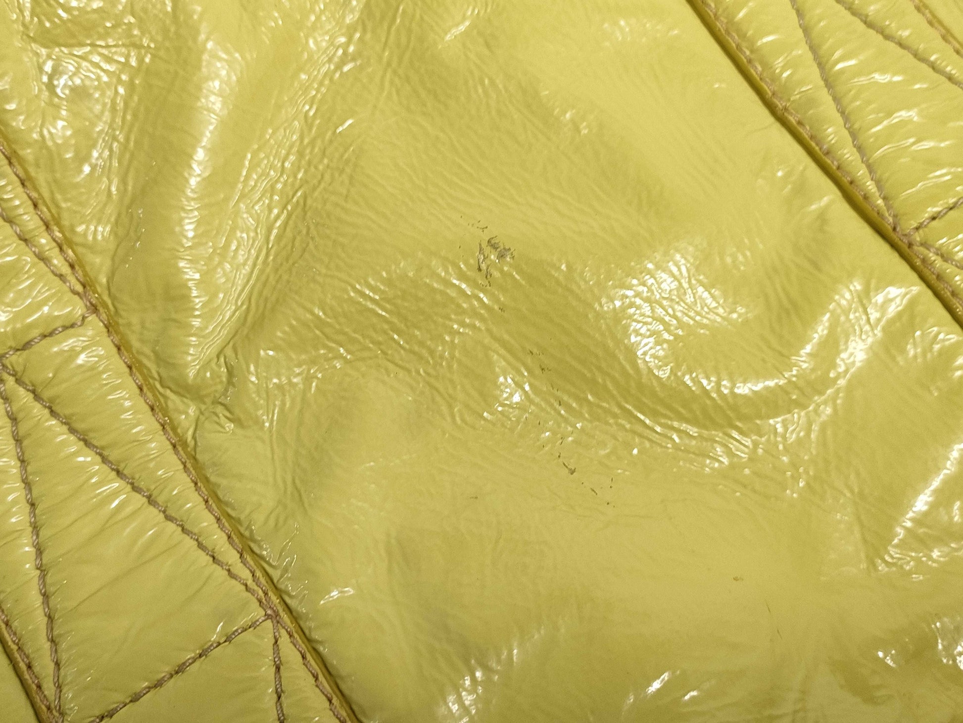 Miu Miu Miu Miu Enamel 2-Way Bag Light Green Handbag