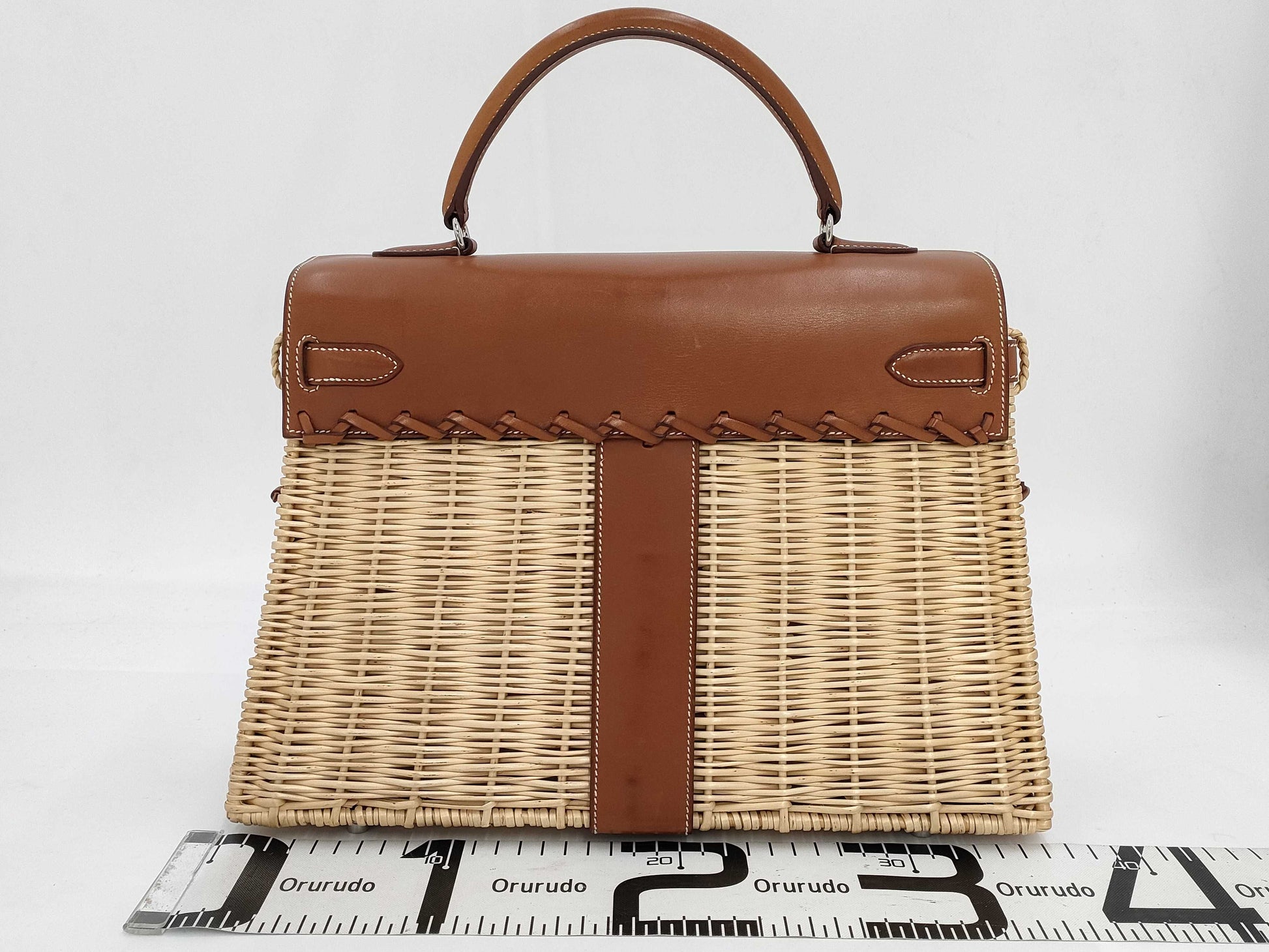 HERMES Kelly Picnic 35 O stamp 2011 handbag