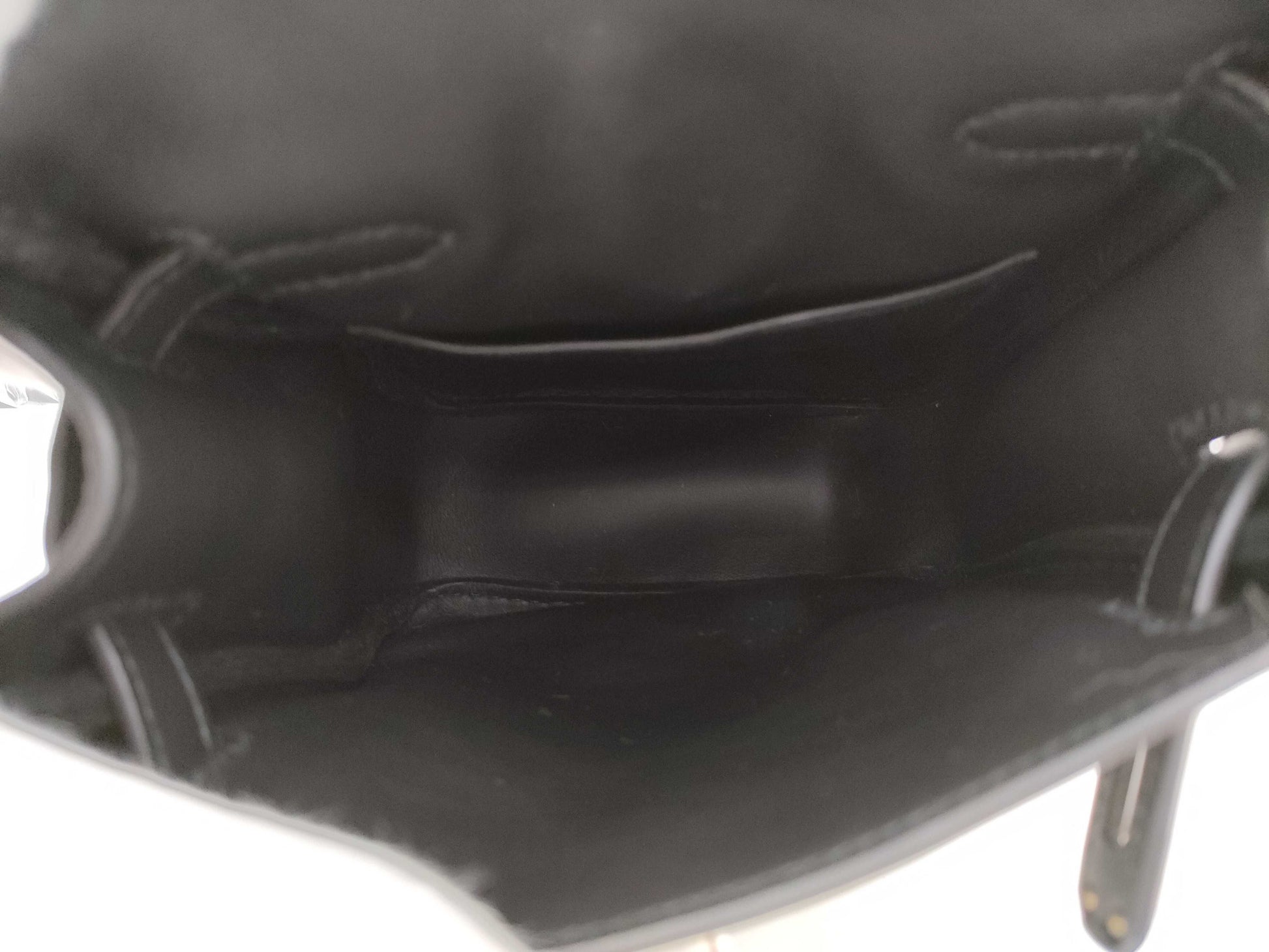 HERMES Kelly Jump K engraved 2025 Swift black with silver hardware backpack
