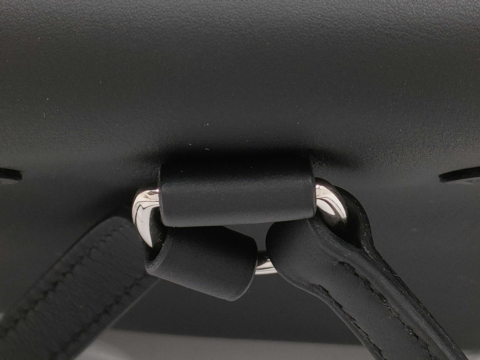 HERMES Kelly Jump K engraved 2025 Swift black with silver hardware backpack