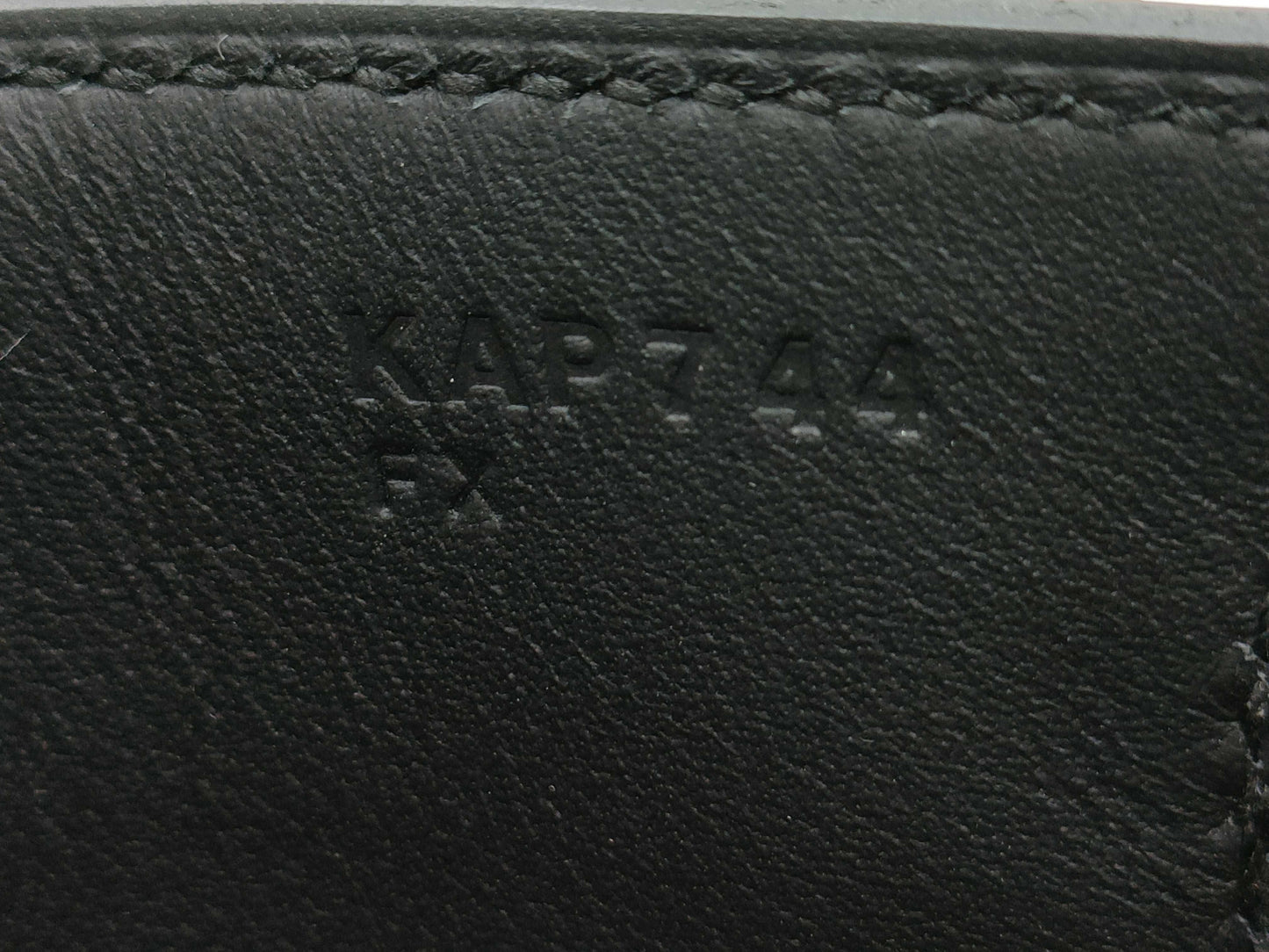 HERMES Kelly Jump K engraved 2025 Swift black with silver hardware backpack
