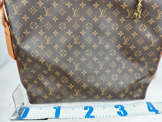 LOUIS VUITTON RFID Verified, Serial Number Unverifiable, Monogram M14018 Vagabond Hobo Shoulder Bag